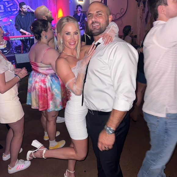 HELLO MOLLY MISTY NIGHTS DRESS WHITE - Picture 7 of 7